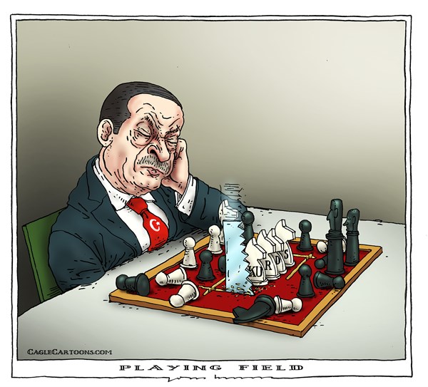 Турция выступила против раздела Сирии 