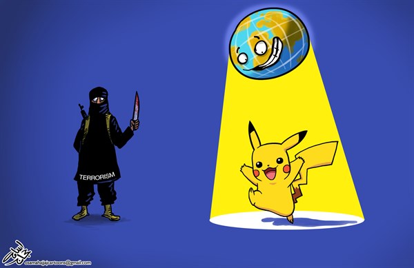 Osama Hajjaj - Jordan - world and pokemon Go - English - pokemon,isis,pokemongo,app,game,mobile,world