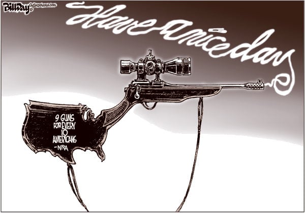 110826 600 Bill Days Gun Control Cartoons cartoons