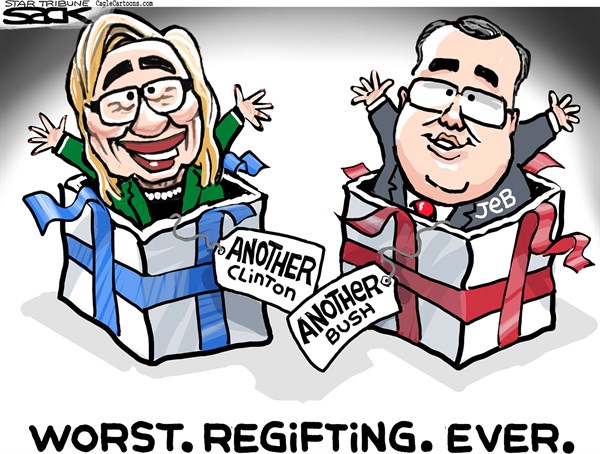 Jeb can't fight Hillary