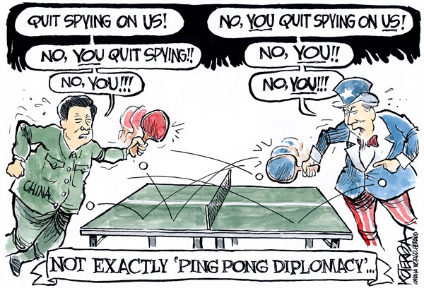 146259 600 Ping Pong Diplomacy cartoons