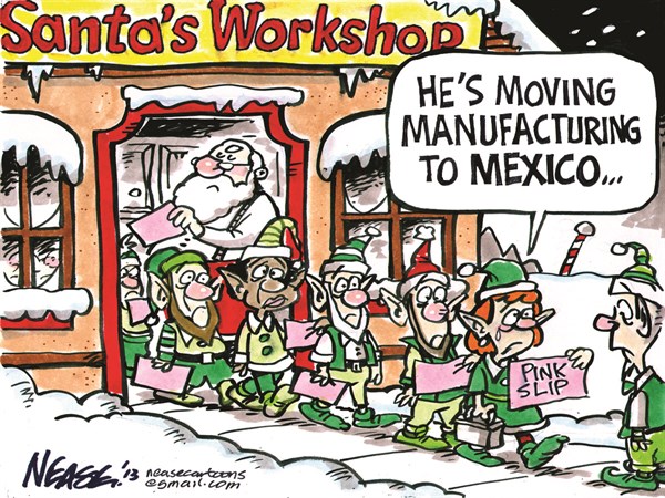 141601 600 Santa Workshop cartoons