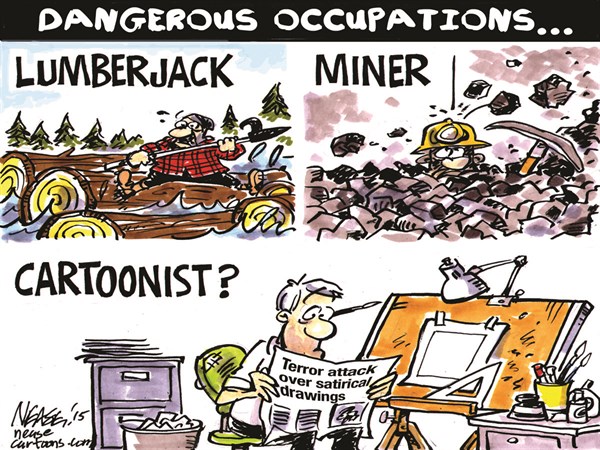 158355 600 Dangerous Occupations cartoons