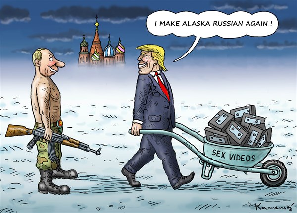 Marian Kamensky - Slovakia - MAKE ALASKA RUSSIAN AGAIN - English - Trump,Putin,Sex affair,Alaska