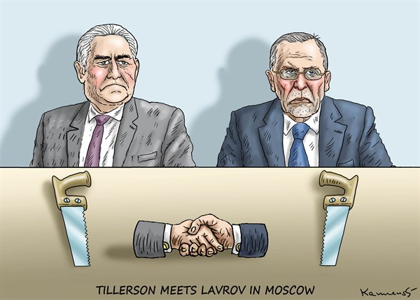 Marian Kamensky - Austria - Tillerson Meets Lavrov in Moscow - English - tillerson,moscow,lavrov
