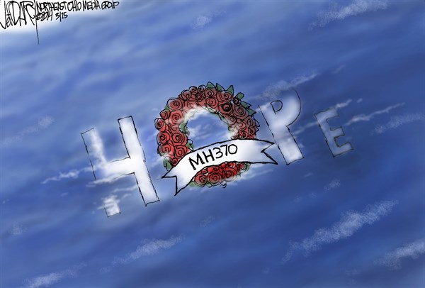 146197 600 Flight MH370 lost at sea cartoons