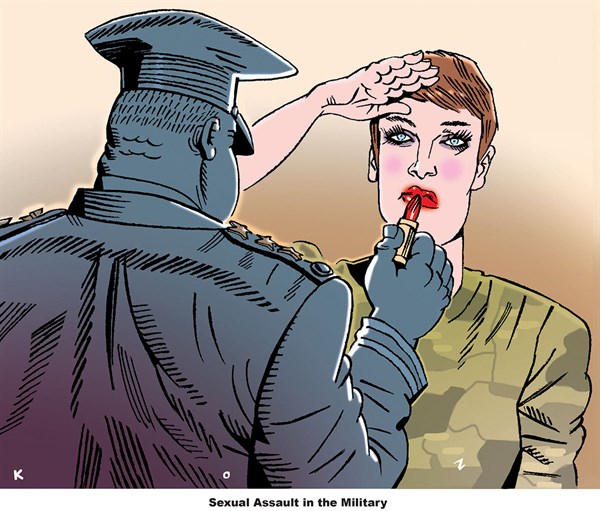 146244 600 Sexual Assault in the Military cartoons