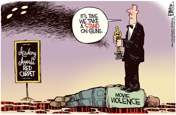 Bloodstained Hypocrisy of Hollywood's Violence Profiteers