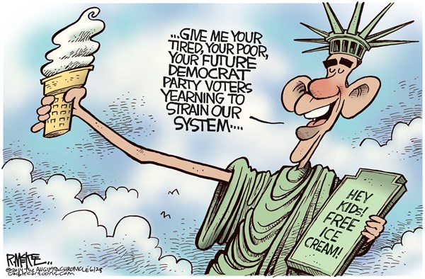 150312 600 Obama Statue of Liberty cartoons
