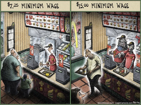 Minimum Wage Laws are Destroying Jobs -- Just as Predicted
