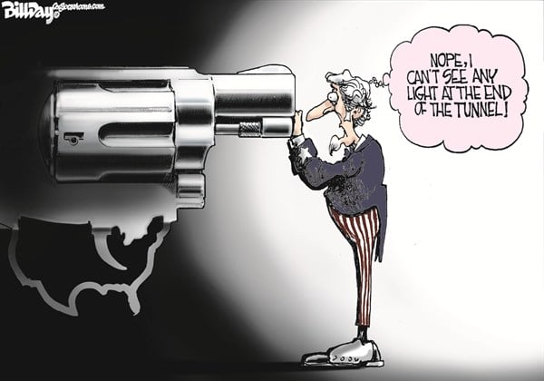 123796 600 Bill Days Gun Control Cartoons cartoons