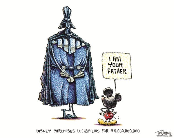 121535 600 Disney + Star Wars Mash ups! cartoons