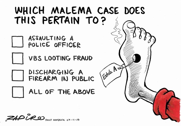 Exhibit A, Zapiro,zapiro.com ,exhibit,tag,assault,police,firearm,malema,case